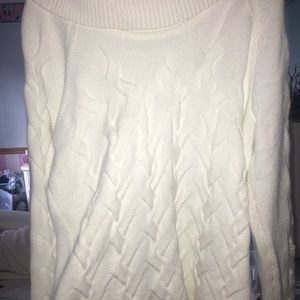 Calvin Klein White Sweater